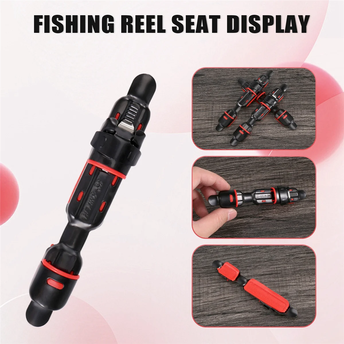 ABAZJ 12Pcs Reel Seat Deck Fishing Rod Clip Fitted Wheel Reel Rubber Cushion Tools Accessory Holder Fishing Tackle
ABAZJ 12Pcs Reel Seat Deck Fishing Rod Clip Fitted Wheel Reel Rubber Cushion Tools Accessory Holder Fishing Tackle