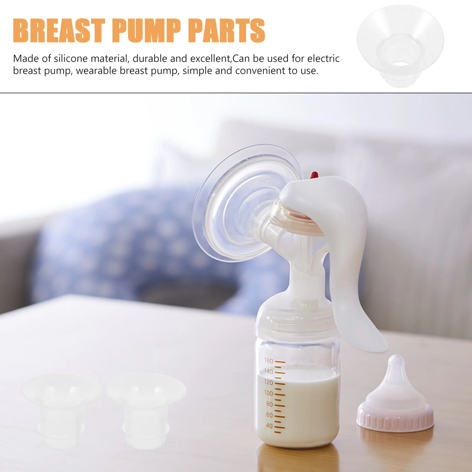 4 шт. силиконовые вставки для груди, фланец для насоса для грудного молока, вставки для накачки, носимый комплект для грудного вскармливания
4 шт. силиконовые вставки для груди, фланец для насоса для грудного молока, вставки для накачки, носимый комплект для грудного вскармливания