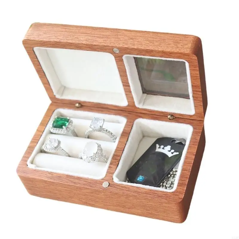 Деревянный сундук для ювелирных изделий с мягкой подкладкой, органайзер для аксессуаров ручной работы для женщин
Деревянный сундук для ювелирных изделий с мягкой подкладкой, органайзер для аксессуаров ручной работы для женщин