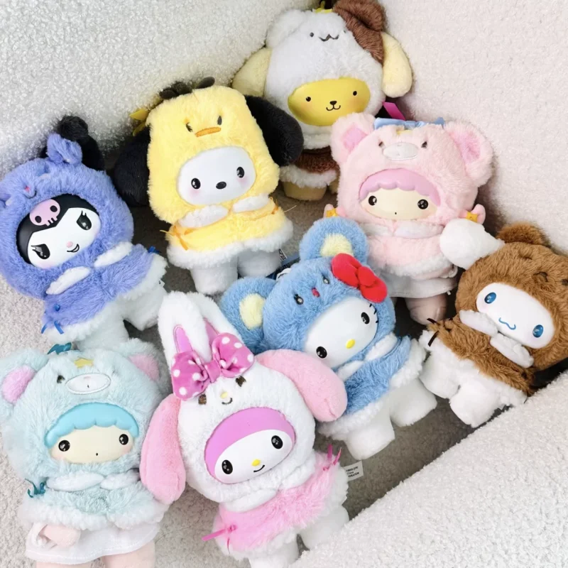 Genuine Product Characters Small Cloak Vinyl Blind Box Cute Anime Figure Kuromi Surprise Bag Melody Plush Doll Toy Holiday Gift
Genuine Product Characters Small Cloak Vinyl Blind Box Cute Anime Figure Kuromi Surprise Bag Melody Plush Doll Toy Holiday Gift