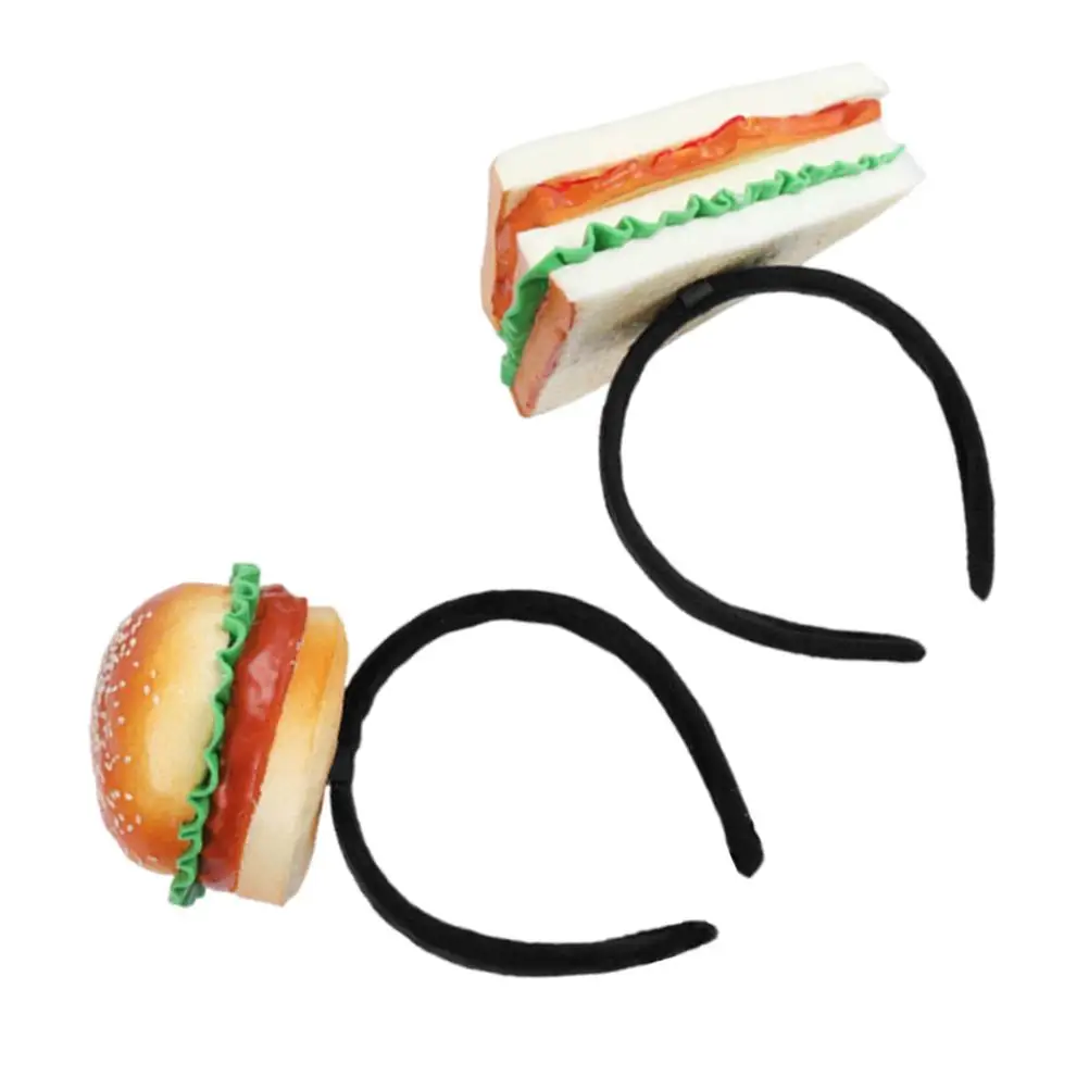 2Pcs Burger Hat Headbands Halloween Realistic 3D Food Costume Kids Plastic Funny Headpiece Novelty Party Accessories
2Pcs Burger Hat Headbands Halloween Realistic 3D Food Costume Kids Plastic Funny Headpiece Novelty Party Accessories