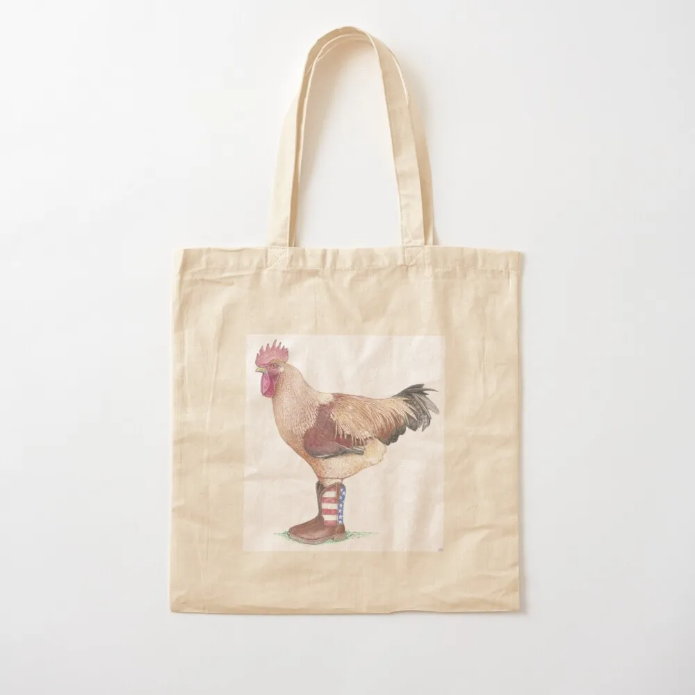 Rooster in US Flag boots Tote Bag Canvas bag for women tote bags aesthetic Women's shopper bag Candy bags
Rooster in US Flag boots Tote Bag Canvas bag for women tote bags aesthetic Women's shopper bag Candy bags