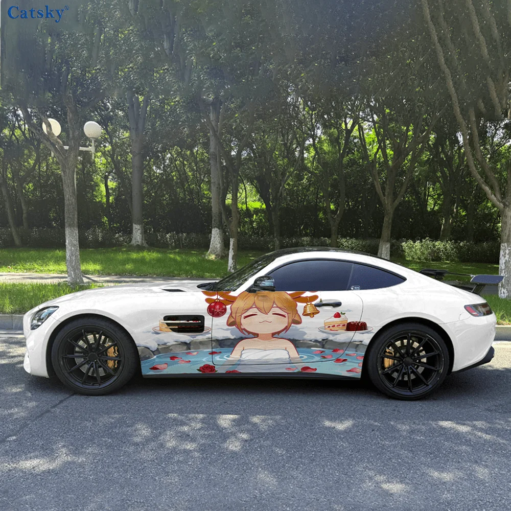 Christmas Deer Hot Spring Car Vinyl Wraps Decal Self-adhesive PVC Sticker Suitable for Trucks SUV Decor Auto Accessories Gift
Christmas Deer Hot Spring Car Vinyl Wraps Decal Self-adhesive PVC Sticker Suitable for Trucks SUV Decor Auto Accessories Gift