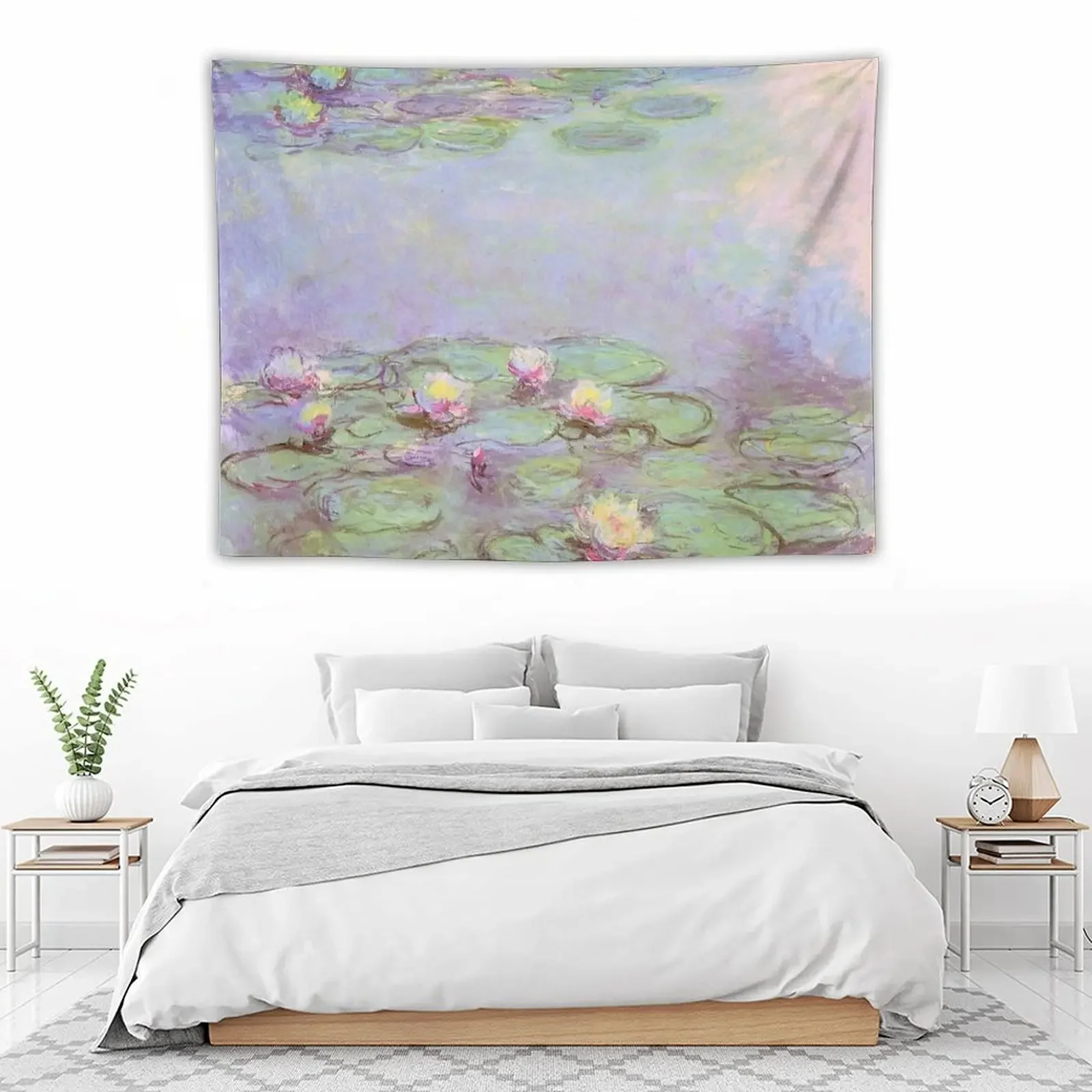 Le Bassin aux Nymphéas Lilas de Claude Monet - Lilac Water Lilies Tapestry Wall Mural Things To Decorate The Room Tapestry
Le Bassin aux Nymphéas Lilas de Claude Monet - Lilac Water Lilies Tapestry Wall Mural Things To Decorate The Room Tapestry