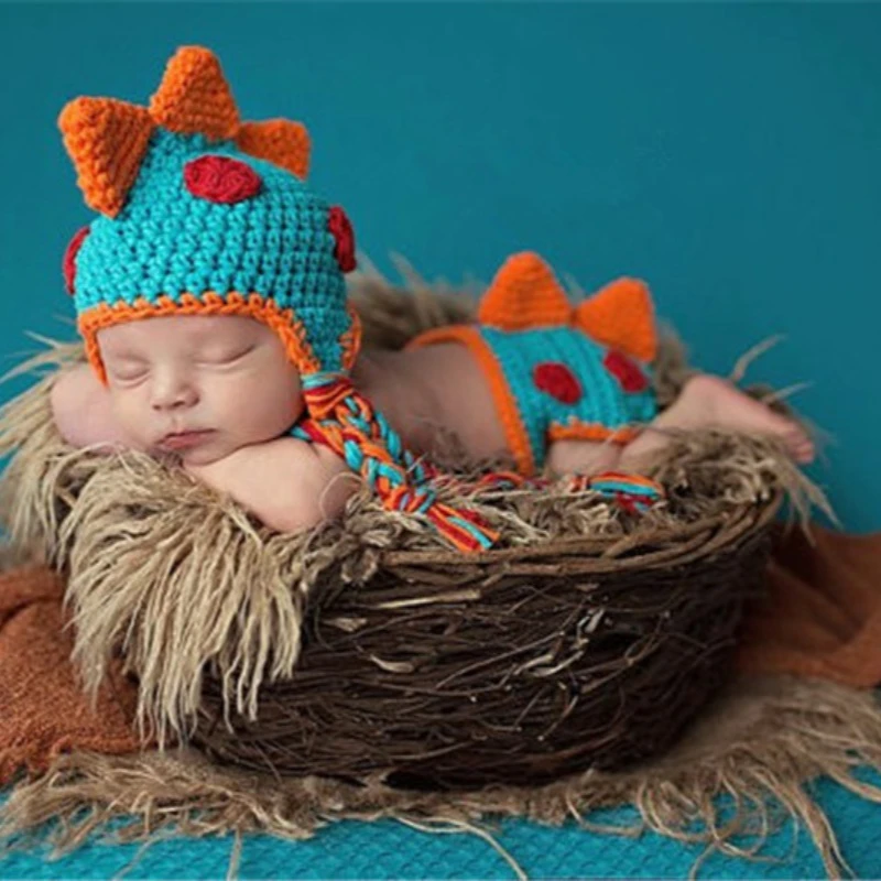 Super Cute Cartoon Dinosaur Baby Photography Creative Costume Hat Set, Hundred Days Party Clothes
Super Cute Cartoon Dinosaur Baby Photography Creative Costume Hat Set, Hundred Days Party Clothes