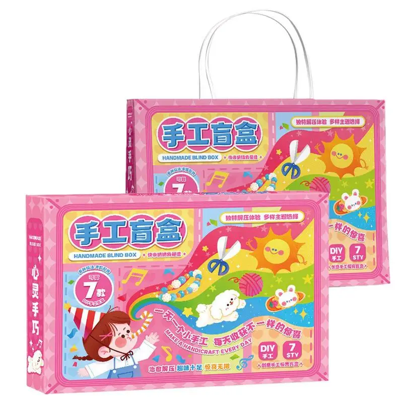 Child Handmade Art & Craft Set Handmade Surprises Crafts Kits Kid Handmade Crafts Making Kits For Kid Children Boys Girls
Child Handmade Art & Craft Set Handmade Surprises Crafts Kits Kid Handmade Crafts Making Kits For Kid Children Boys Girls