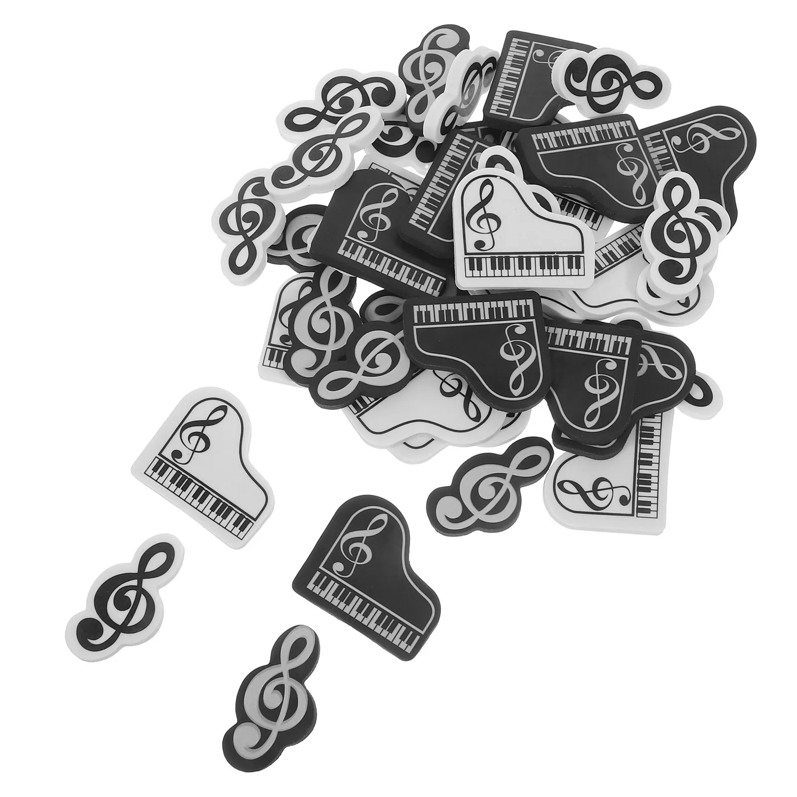 40Pcs Unique Piano Mini Erasers Music Note Design Cute School Supplies for Students Classroom Use Mini Erasers for
40Pcs Unique Piano Mini Erasers Music Note Design Cute School Supplies for Students Classroom Use Mini Erasers for