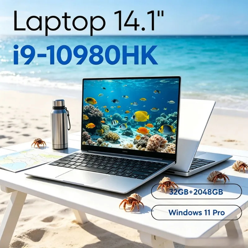 High Performance 14.1-inch Notebook Fitted with I9-10980HK, Smooth Windows 11 System Adapting Multiple Usage Needs ,16GB/32GB
High Performance 14.1-inch Notebook Fitted with I9-10980HK, Smooth Windows 11 System Adapting Multiple Usage Needs ,16GB/32GB