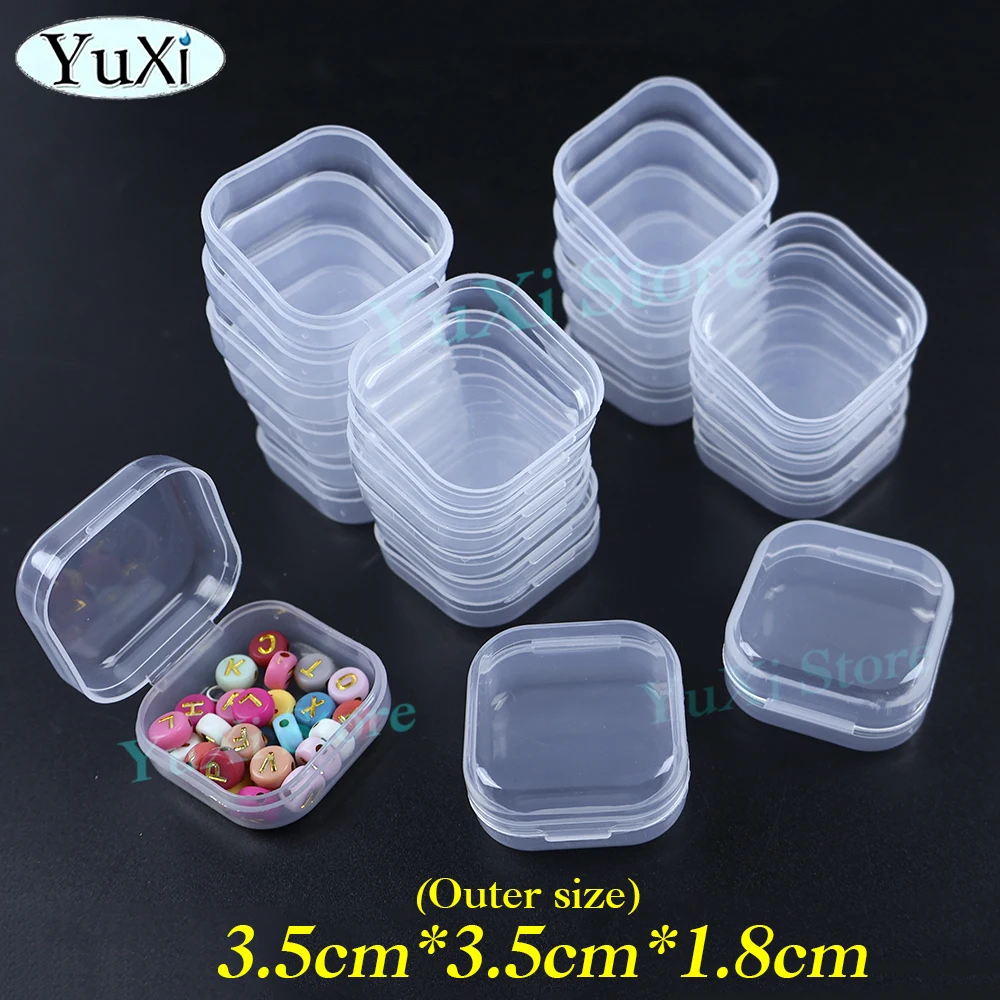 Mini Storage Box Transparent Jewelry Storage Case Container Portable Earring Ring Earplugs Plastic Multifunctional Storage Case
Mini Storage Box Transparent Jewelry Storage Case Container Portable Earring Ring Earplugs Plastic Multifunctional Storage Case