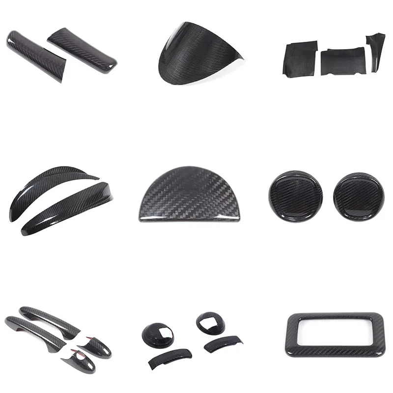 For Fiat 500 2016+ Real carbon fiber car microphone cover center control air outlet frame decoration sticker car accessories kit
For Fiat 500 2016+ Real carbon fiber car microphone cover center control air outlet frame decoration sticker car accessories kit