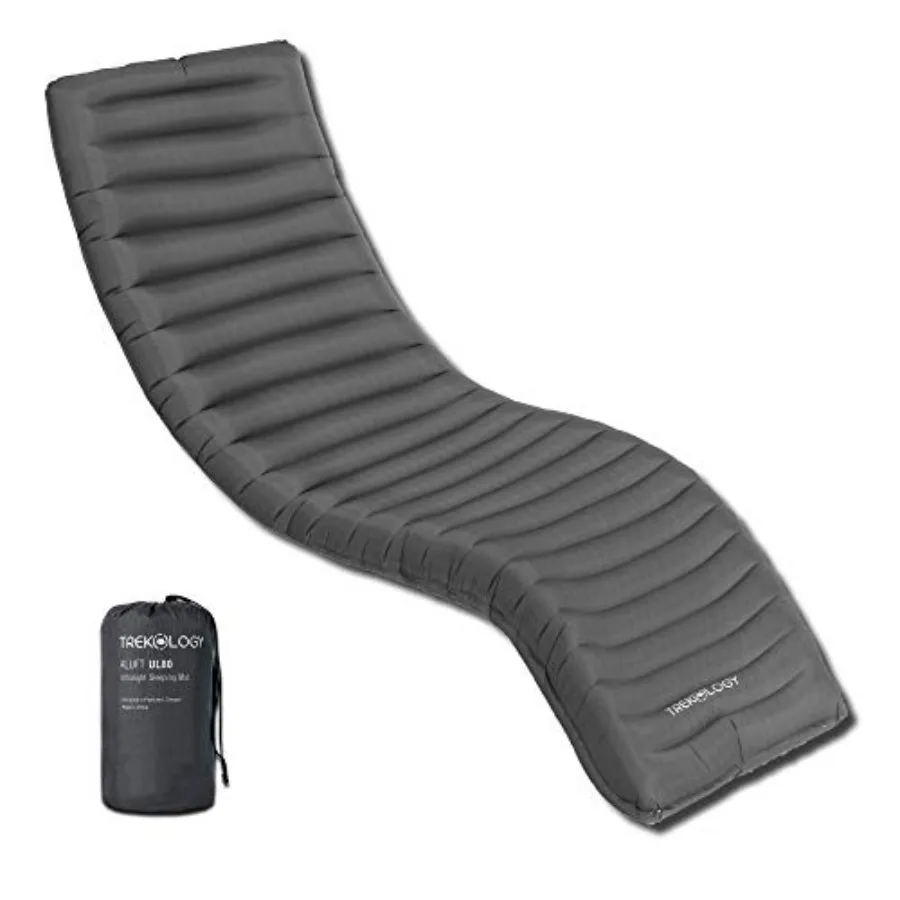 UL80 Ultralight Sleeping Pad Inflatable Camping Sleeping Pad - 40D Nylon Compact Hiking Mat Lightweight Air Mattress for Backpa
UL80 Ultralight Sleeping Pad Inflatable Camping Sleeping Pad - 40D Nylon Compact Hiking Mat Lightweight Air Mattress for Backpa