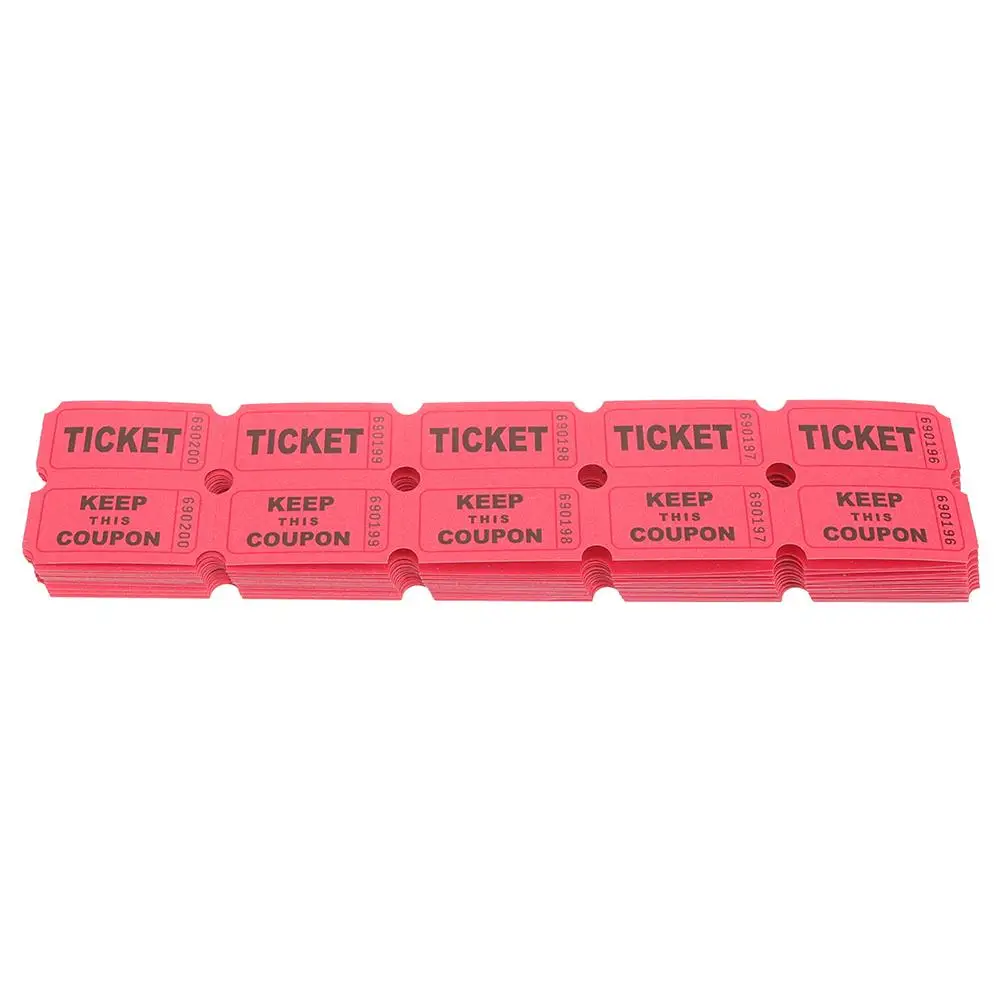 200 Pcs Raffle Ticket Carnival Tickets Serial Leisure Blue for Concert Party Event Events Baby
200 Pcs Raffle Ticket Carnival Tickets Serial Leisure Blue for Concert Party Event Events Baby