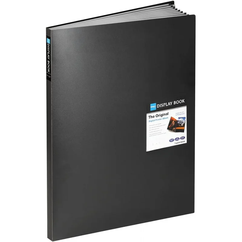 18"x24" Heavy Duty Binder with 30 Clear Sheet Protectors, 60 Pages Display, Artwork/Sheet Music/Document Portfolio
18"x24" Heavy Duty Binder with 30 Clear Sheet Protectors, 60 Pages Display, Artwork/Sheet Music/Document Portfolio