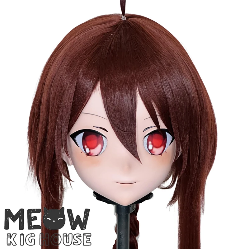 (MEO446) Customize Handmade Full Head Lockable Crossdress Male to Female Japanese Cartoon Anime Game Character Kigurumi Mask
(MEO446) Customize Handmade Full Head Lockable Crossdress Male to Female Japanese Cartoon Anime Game Character Kigurumi Mask