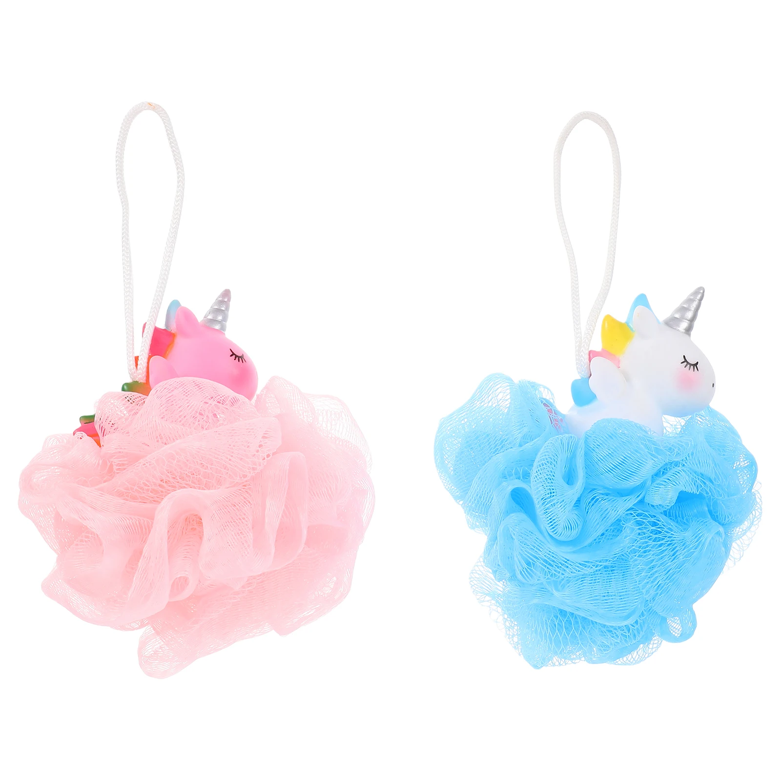 2pcs Bath Body Shower Balls Unicorn Shower Scrubbers Pink Mesh PE PVC Kids Body Exfoliating Bathroom Supplies Home Use
2pcs Bath Body Shower Balls Unicorn Shower Scrubbers Pink Mesh PE PVC Kids Body Exfoliating Bathroom Supplies Home Use