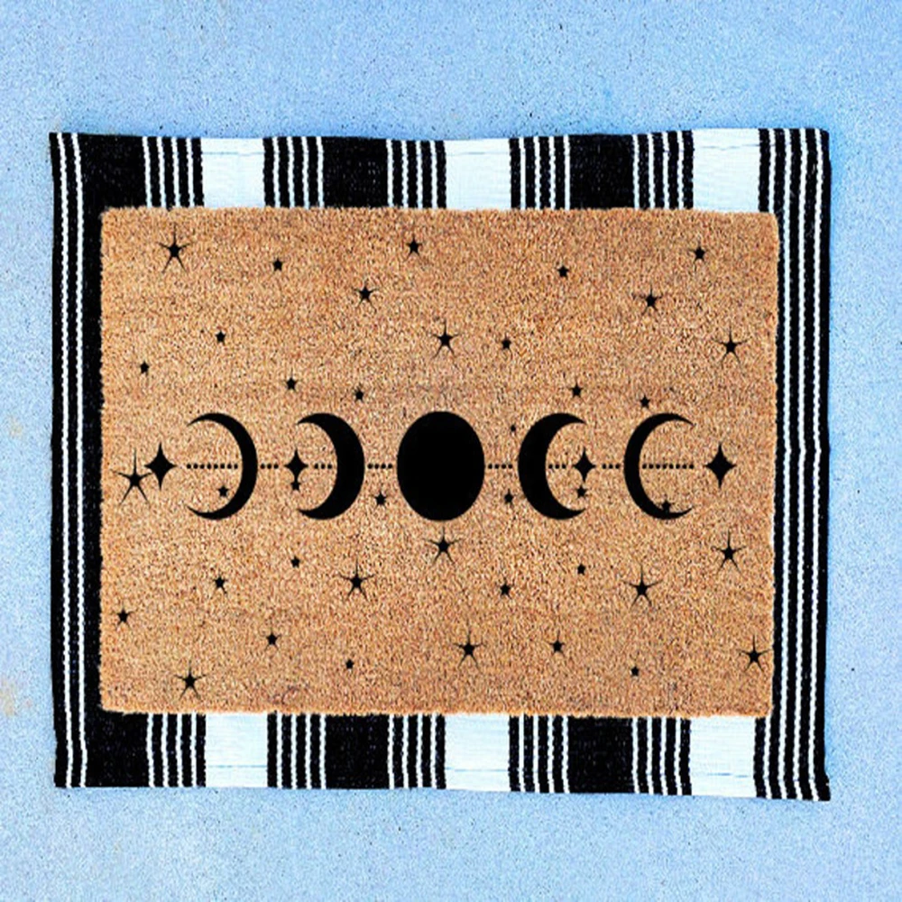 Moon Phases Lunar Phase Doormat Boho Welcome Door Mat Celestial Moon Stars Decor Astronomy Lover Gift Entryway Non Slip Rug
Moon Phases Lunar Phase Doormat Boho Welcome Door Mat Celestial Moon Stars Decor Astronomy Lover Gift Entryway Non Slip Rug