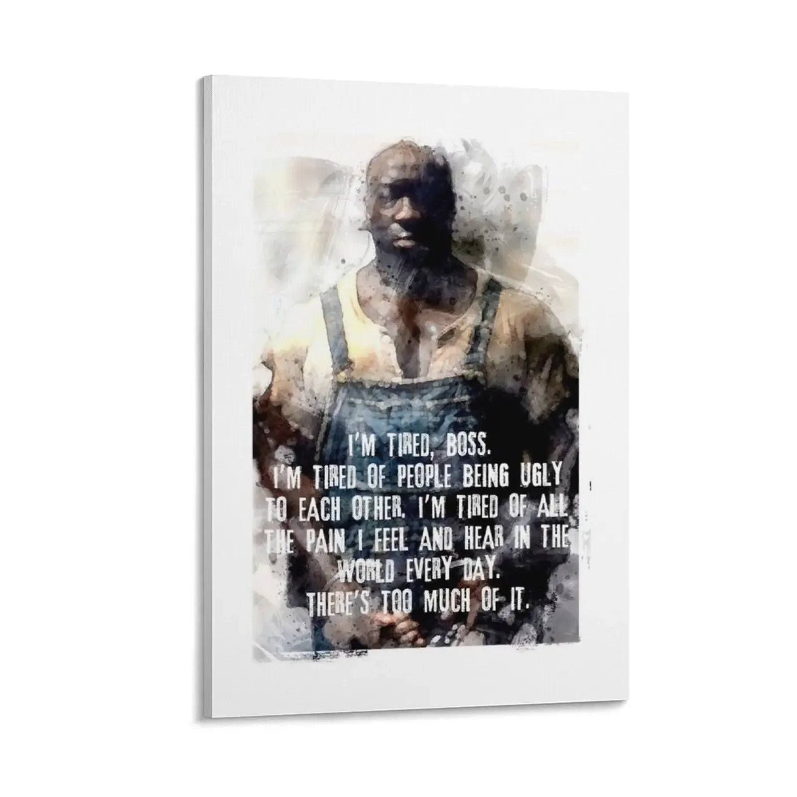 John Coffey tired watercolor Canvas Painting room decors aesthetic posters anime room decor Decorative paintings
John Coffey tired watercolor Canvas Painting room decors aesthetic posters anime room decor Decorative paintings