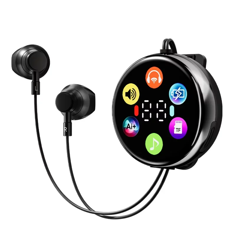 Петличные Bluetooth-наушники со светодиодным дисплеем для прямой трансляции MP3, караоке, TF-карта, спортивное шумоподавление, сверхдлительный срок службы батареи
Петличные Bluetooth-наушники со светодиодным дисплеем для прямой трансляции MP3, караоке, TF-карта, спортивное шумоподавление, сверхдлительный срок службы батареи