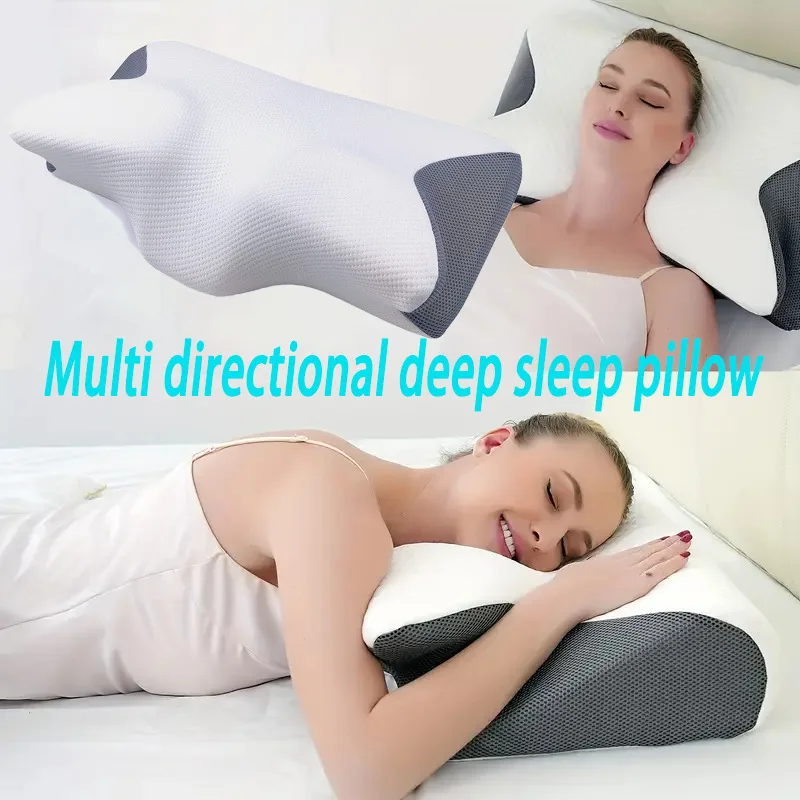 1pc Memory Foam Cervical Pillow Neck Protection Slow Rebound Memory Pillow Butterfly Shaped Cervical Neck Sleep Care Healthy
1pc Memory Foam Cervical Pillow Neck Protection Slow Rebound Memory Pillow Butterfly Shaped Cervical Neck Sleep Care Healthy