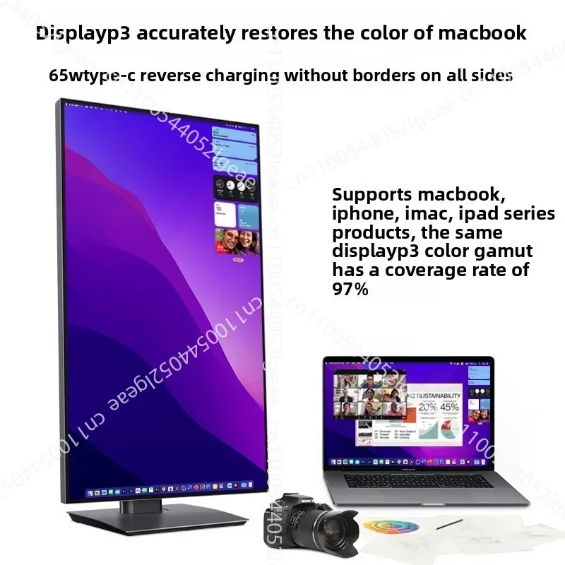 27-inch 4K monitor, bezel-less vertical screen, IPS mirror, HD design photography, Ma-c computer, Type-C external
27-inch 4K monitor, bezel-less vertical screen, IPS mirror, HD design photography, Ma-c computer, Type-C external