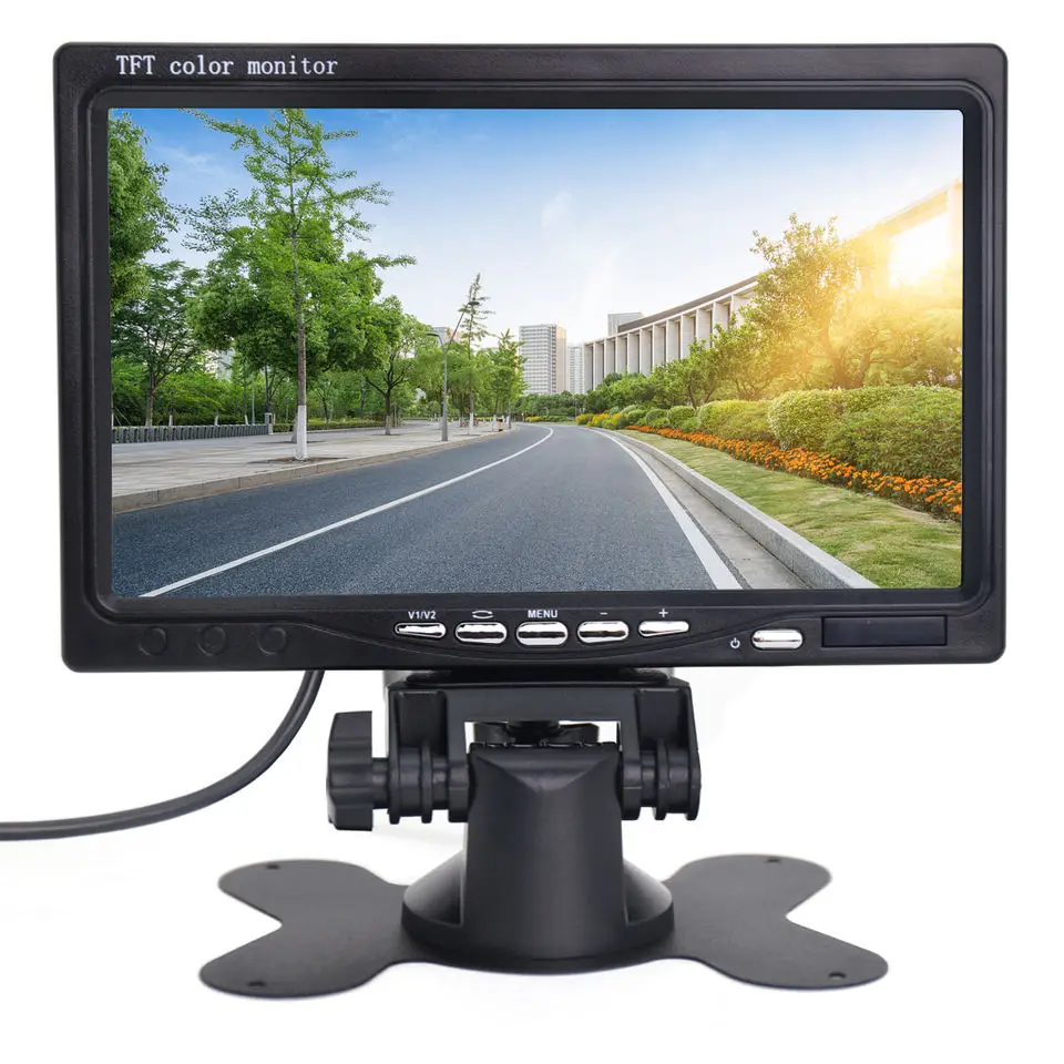 Car 7 Inch Display 12V-24V 7 Inch TFT LCD Color HD Screen for Auto CCTV Reverse Rear View Backup Stand or Shell
Car 7 Inch Display 12V-24V 7 Inch TFT LCD Color HD Screen for Auto CCTV Reverse Rear View Backup Stand or Shell