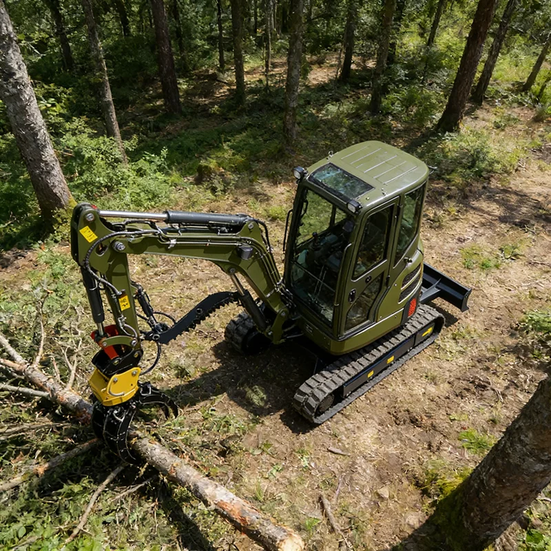 Versatile Small Digger with Hydraulic Hammer and Auger Ready Auxiliary Hydraulics for Versatility
Versatile Small Digger with Hydraulic Hammer and Auger Ready Auxiliary Hydraulics for Versatility