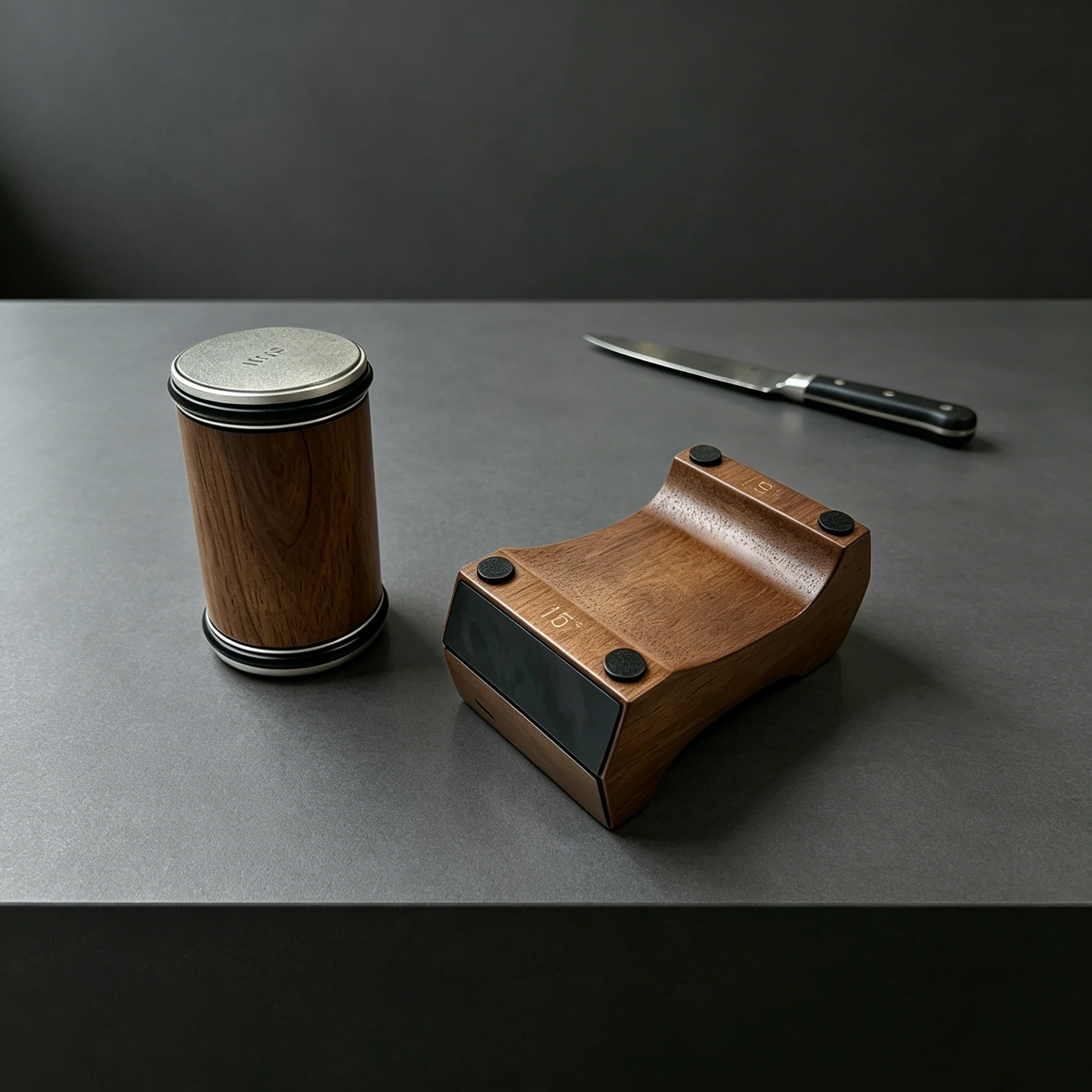 2025 New Rolling Knife Sharpener Design 4 Angle Options 12/15/18/20 Wooden Base Magnetic Suction Diamond Stone Knives Sharpeners
2025 New Rolling Knife Sharpener Design 4 Angle Options 12/15/18/20 Wooden Base Magnetic Suction Diamond Stone Knives Sharpeners