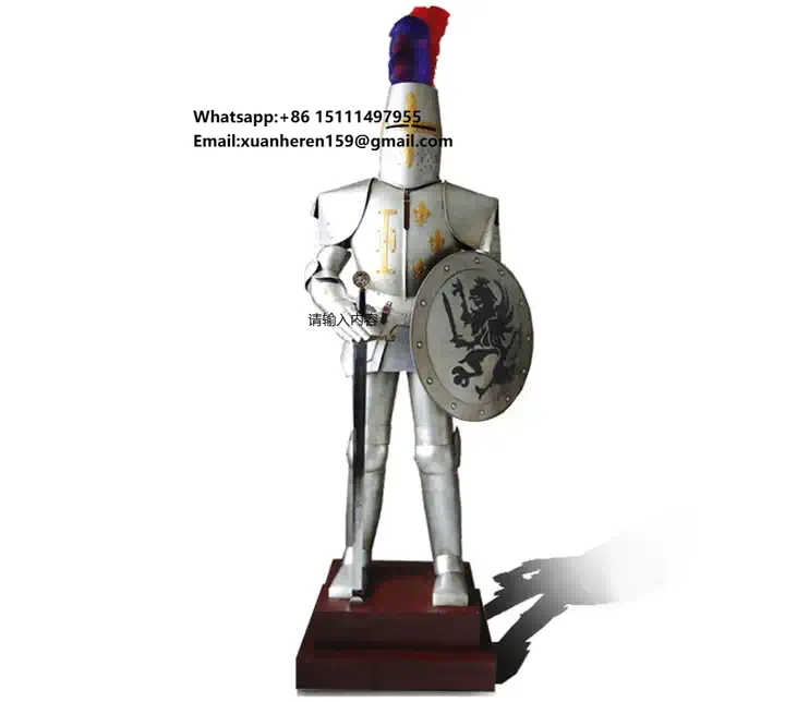Life Size European-style Medieval Warrior Roman Statue bar Decorations Ornaments armor Man Model
Life Size European-style Medieval Warrior Roman Statue bar Decorations Ornaments armor Man Model