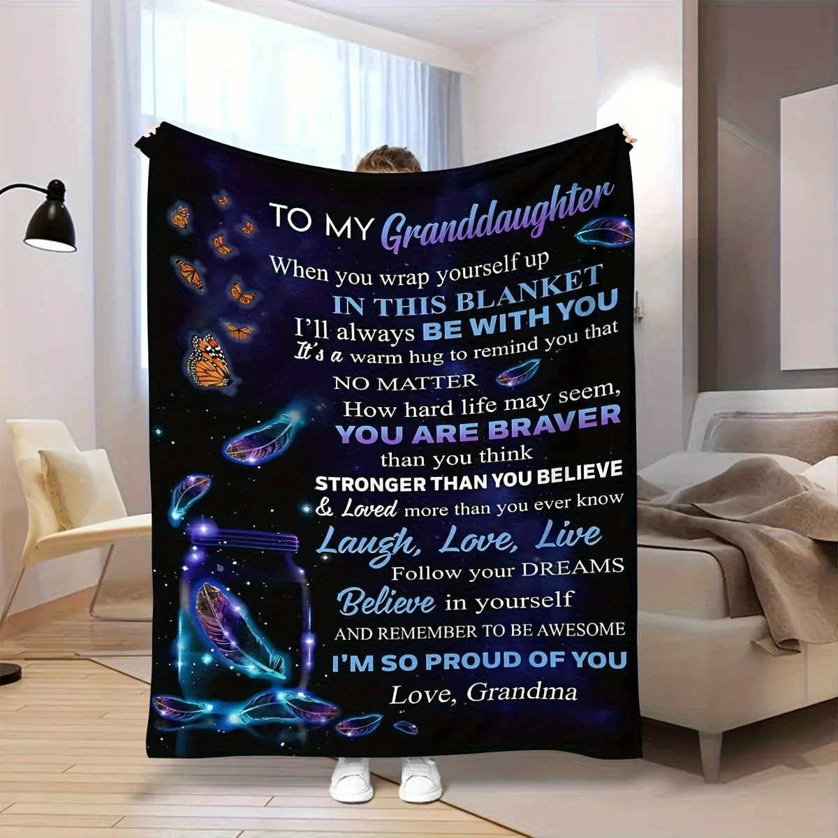 1pc Heartfelt Gift Flannel Blanket - Super Soft Lightweight Durable, Sofa/Bed/Travel/Camping, Ideal Gift
1pc Heartfelt Gift Flannel Blanket - Super Soft Lightweight Durable, Sofa/Bed/Travel/Camping, Ideal Gift