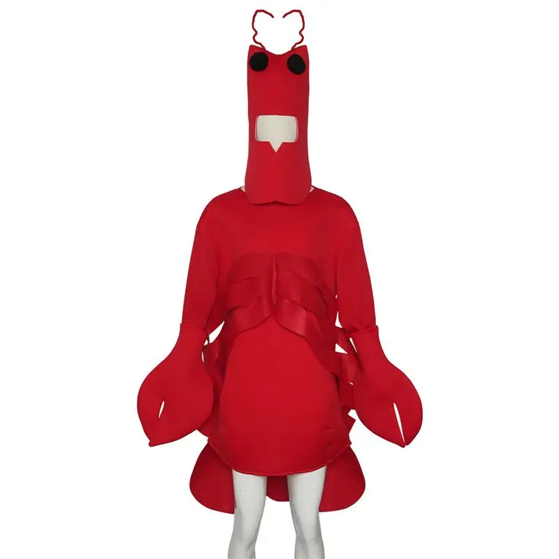 Halloween Costume Party Performance Outfit Ocean Creature Lobster Cosplay Role-playing Clothes Funny And Creative
Halloween Costume Party Performance Outfit Ocean Creature Lobster Cosplay Role-playing Clothes Funny And Creative