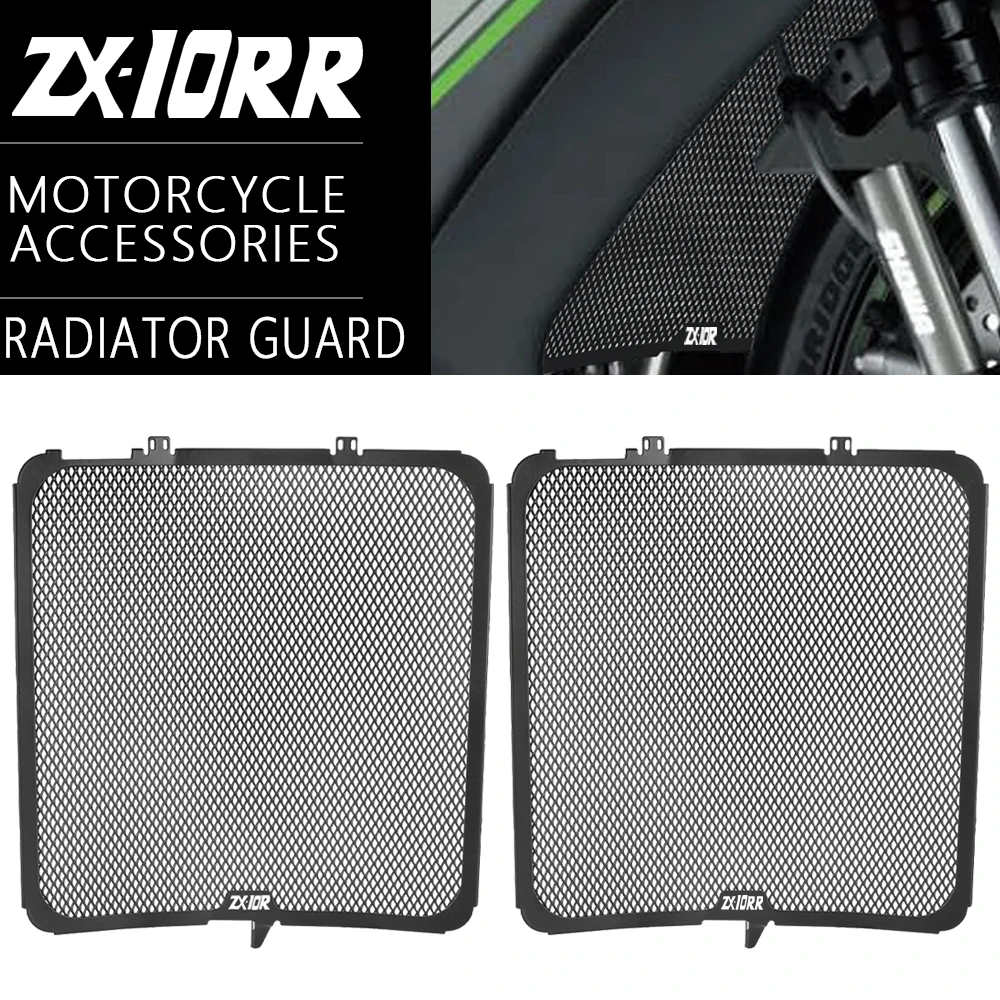Radiator Water Cooler Grille Guard Cover Protector Motorcycle Accessories For KAWASAKI ZX10R ZX10-R ZX-10R 2008-2020 2008 2009
Radiator Water Cooler Grille Guard Cover Protector Motorcycle Accessories For KAWASAKI ZX10R ZX10-R ZX-10R 2008-2020 2008 2009