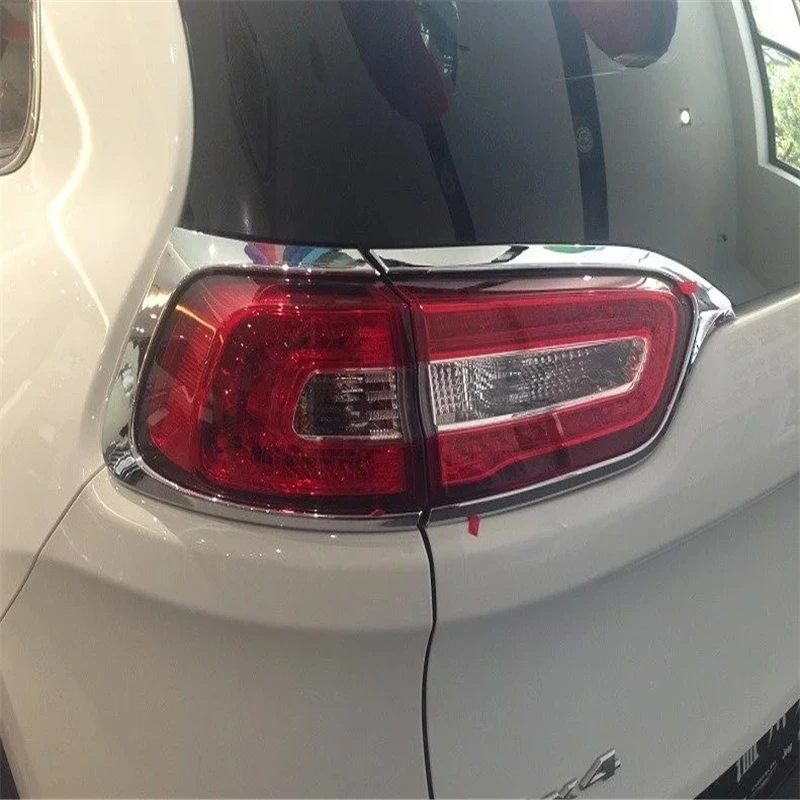 WELKINRY car auto cover styling FOR Jeep Cherokee 2014 2015 2016 2017 ABS chrome rear tail lamp light taillamp cap sticker trim
WELKINRY car auto cover styling FOR Jeep Cherokee 2014 2015 2016 2017 ABS chrome rear tail lamp light taillamp cap sticker trim