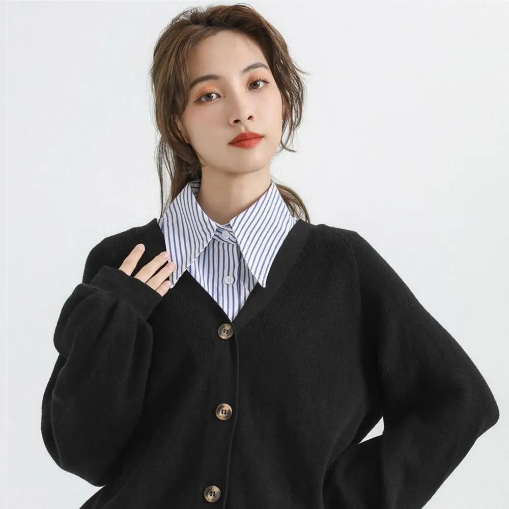 New Detachable Fake Collar Blue Stripes False Collar Ladies Cape Women Girls
New Detachable Fake Collar Blue Stripes False Collar Ladies Cape Women Girls