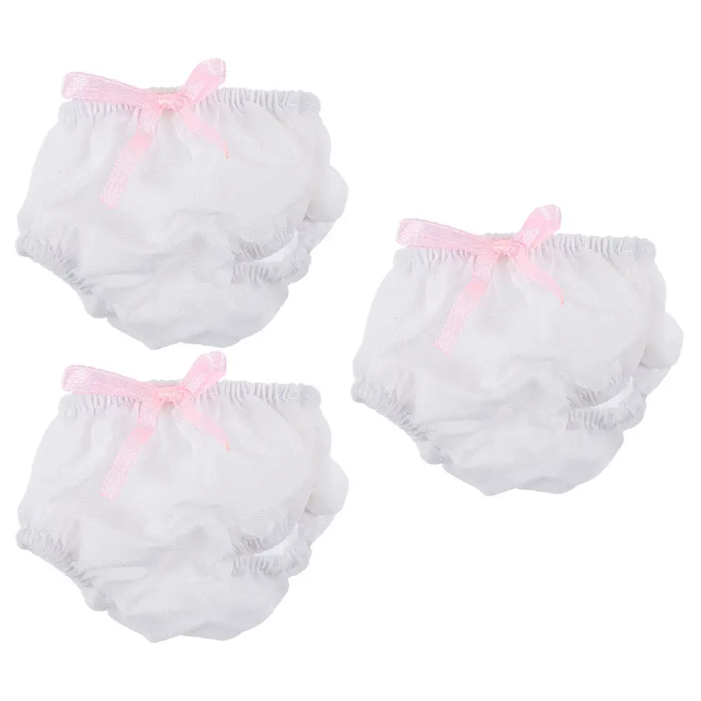 3Pcs Baby Underpants Cloth Reusable Pretend Play Accessories for Kids Creative Imagination Early Learning Diapers
3Pcs Baby Underpants Cloth Reusable Pretend Play Accessories for Kids Creative Imagination Early Learning Diapers