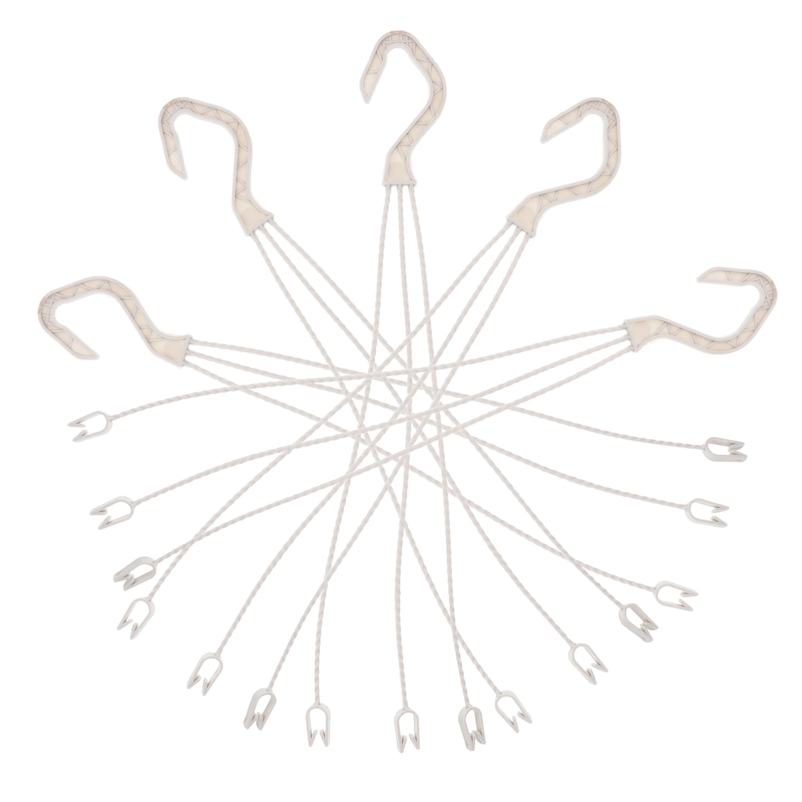 5pcs Hanging Basket Flower Pot Hooks White Plastic Durable Load Bearing Garden Accessories Balcony Home Office Plant Hangers
5pcs Hanging Basket Flower Pot Hooks White Plastic Durable Load Bearing Garden Accessories Balcony Home Office Plant Hangers