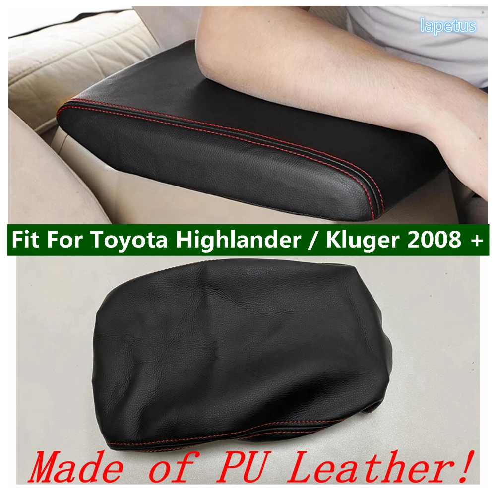 Central Console Armrest Box Cover Protection Holster Pad Kit PU Leather For Toyota Highlander / Kluger 2008 - 2013 Accessories
Central Console Armrest Box Cover Protection Holster Pad Kit PU Leather For Toyota Highlander / Kluger 2008 - 2013 Accessories