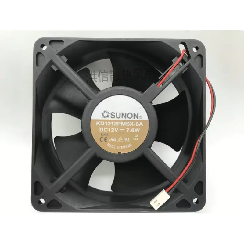Вентилятор охлаждения сервера SUNON KD1212PMSX-6A DC 12V 7.6W 120x120x38мм, 2-проводной
Вентилятор охлаждения сервера SUNON KD1212PMSX-6A DC 12V 7.6W 120x120x38мм, 2-проводной