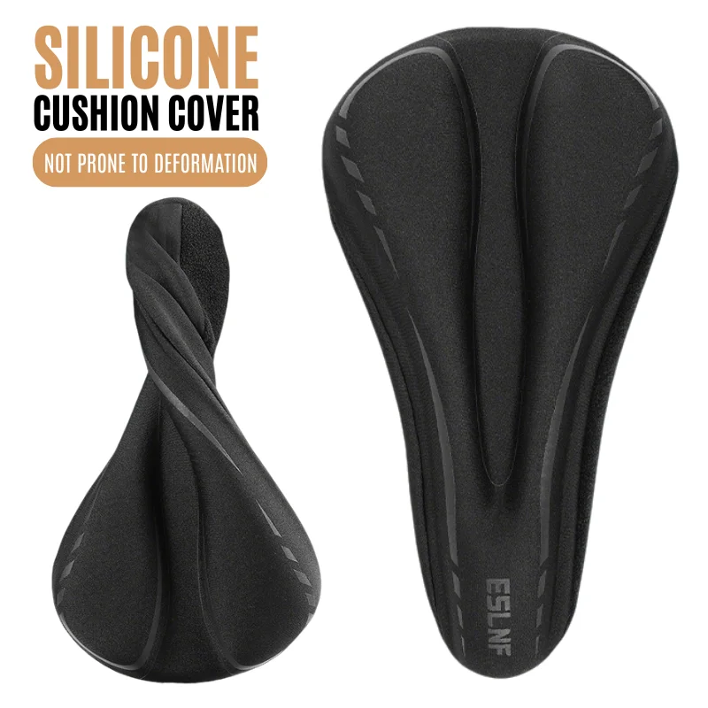Extremely Soft Bicycle Saddle Silicone Bike Cushion Cover Anti-slip Breathable Cycle Seat Cover Soft Chair Pad Bike Accessories
Extremely Soft Bicycle Saddle Silicone Bike Cushion Cover Anti-slip Breathable Cycle Seat Cover Soft Chair Pad Bike Accessories