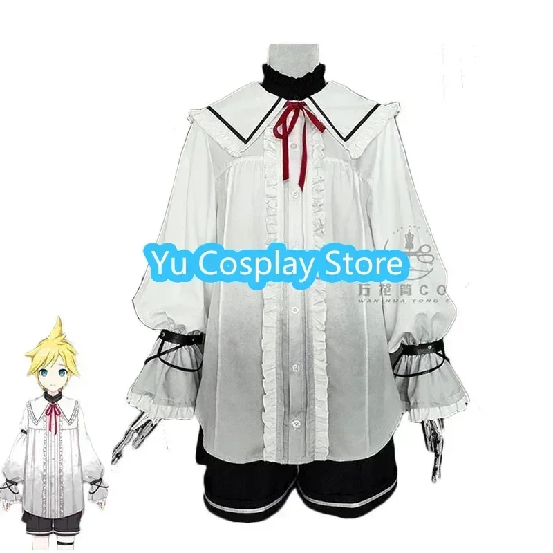 Yu-Cosplay Game Project Sekai Len Cosplay Costume Anime Clothing Shirt Pants Halloween Uniforms Cute Party Suit Custom Made
Yu-Cosplay Game Project Sekai Len Cosplay Costume Anime Clothing Shirt Pants Halloween Uniforms Cute Party Suit Custom Made