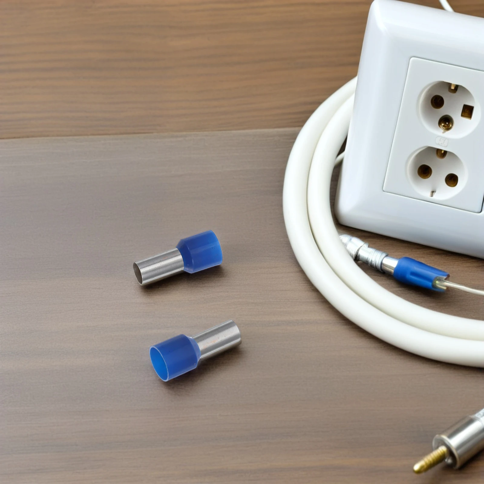 500pcs Wire Ferrules Insulated Copper Ring Terminals For Electrical Control Distribution Cabinet Machine Tools Closed End Crimp
500pcs Wire Ferrules Insulated Copper Ring Terminals For Electrical Control Distribution Cabinet Machine Tools Closed End Crimp