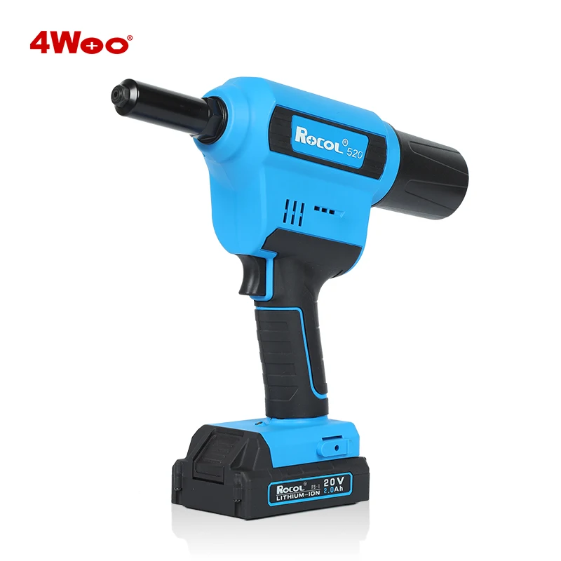 2.4-6.4mm Electric Rivet Tool Cordless Rivet Tool RL-520 Lithium Battery Quick Charge
2.4-6.4mm Electric Rivet Tool Cordless Rivet Tool RL-520 Lithium Battery Quick Charge