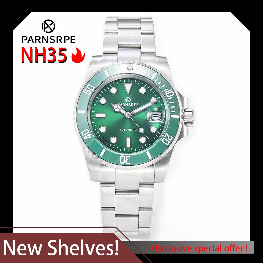 Hot Selling Waterproof Outdoor Sports Watch,NH35 Automatic Mens Dive Watch,Luminous Hard sapphire mirror Anti-scratch
Hot Selling Waterproof Outdoor Sports Watch,NH35 Automatic Mens Dive Watch,Luminous Hard sapphire mirror Anti-scratch