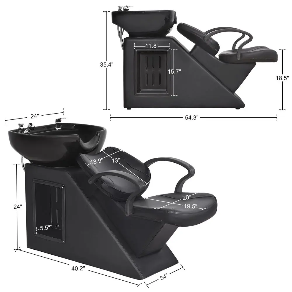 Ceramic Bowl Shampoo Chair and Bowl Set, Backwash Shampoo Station Chair for Beauty Salon Spa, Home Salon, Barbershop 9020
Ceramic Bowl Shampoo Chair and Bowl Set, Backwash Shampoo Station Chair for Beauty Salon Spa, Home Salon, Barbershop 9020
