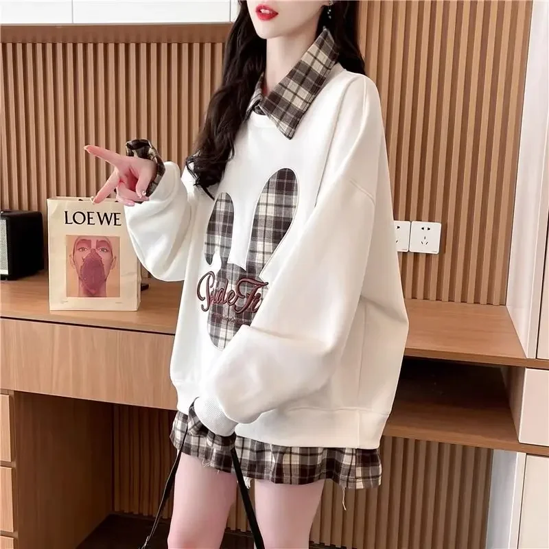 Women's Sweatshirts Baggy Graphic Kawaii Cute Female Top Loose Xxl High Quality Pullovers Basic Harajuku Fashion Y2k Style Coat
Women's Sweatshirts Baggy Graphic Kawaii Cute Female Top Loose Xxl High Quality Pullovers Basic Harajuku Fashion Y2k Style Coat