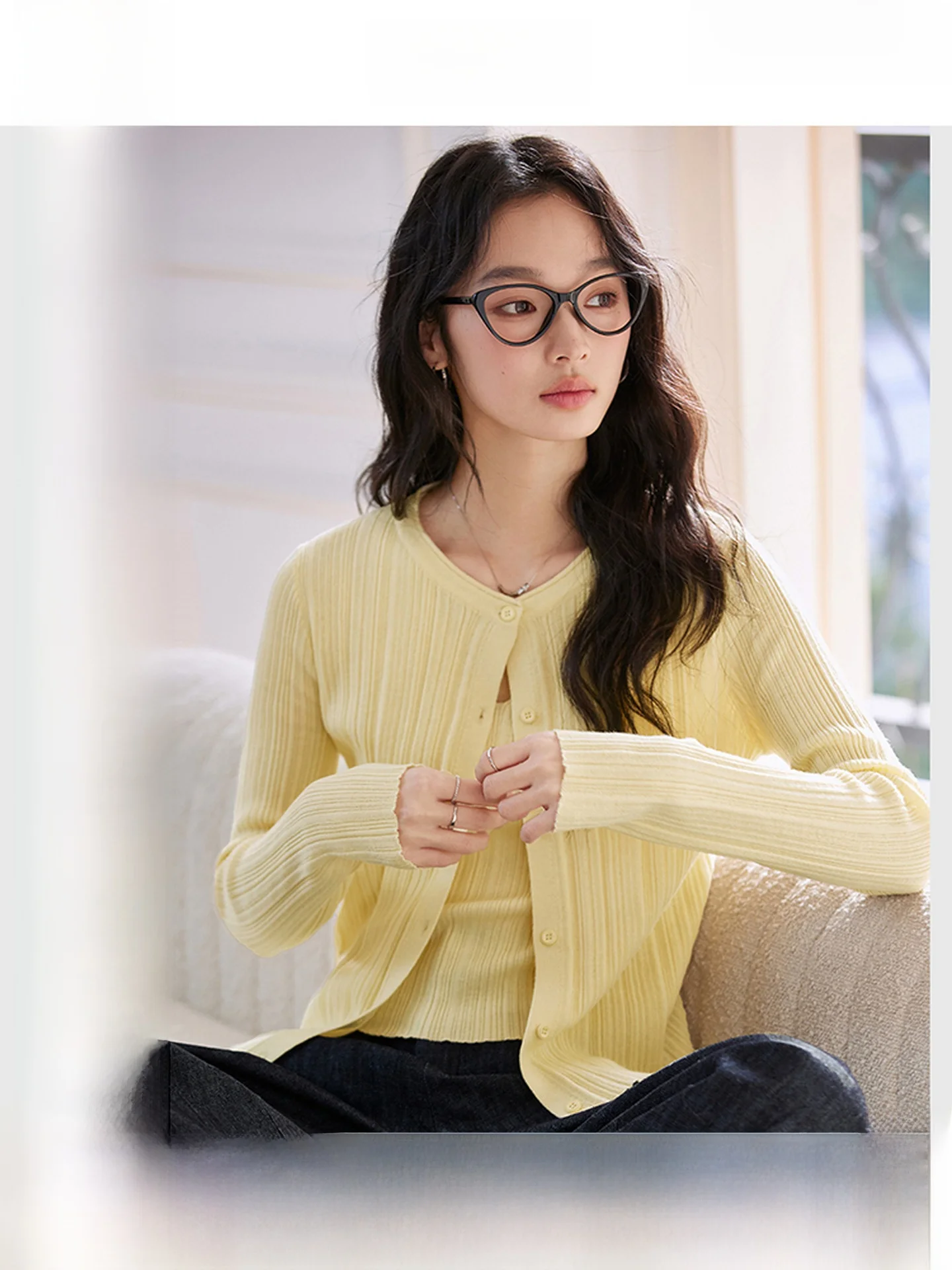 Women's Knitted Wool Blend Two-Piece Set Spring 2026 Open Cardigan Sleeveless Vest Long Sleeve round Neck Button-Up Winter Fa...
Women's Knitted Wool Blend Two-Piece Set Spring 2026 Open Cardigan Sleeveless Vest Long Sleeve round Neck Button-Up Winter Fa...