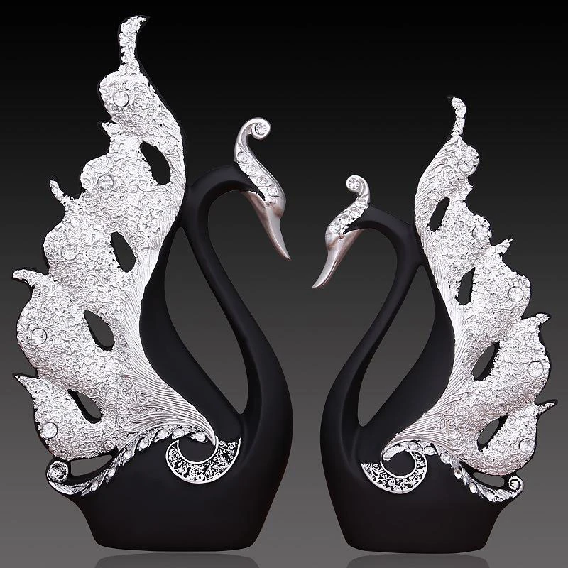 Home Decoration Accessories A Couple of Swan Statue Home Decor Sculpture Modern Art Ornaments Wedding Gifts for Friends Lovers
Home Decoration Accessories A Couple of Swan Statue Home Decor Sculpture Modern Art Ornaments Wedding Gifts for Friends Lovers