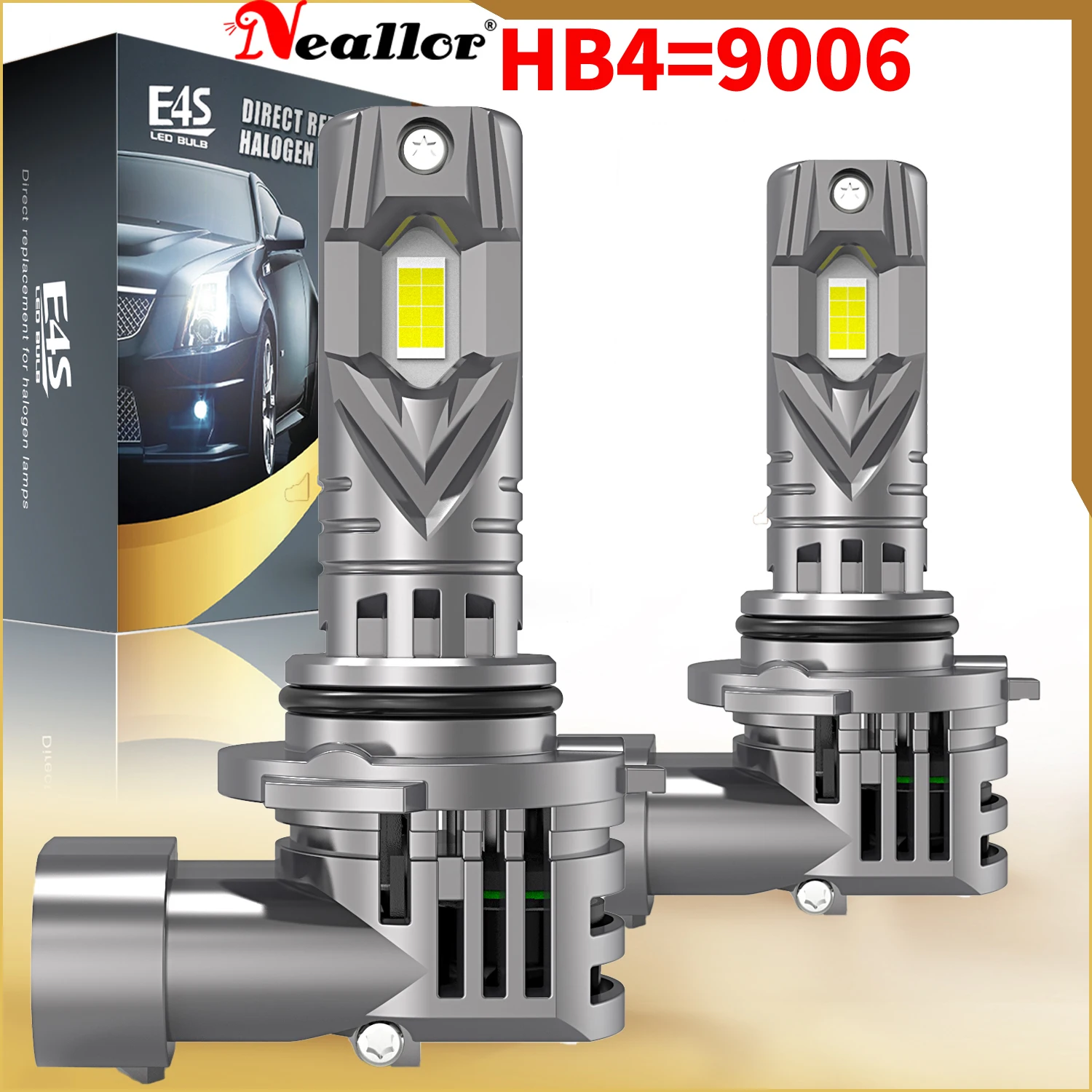 2 шт. светодиодные лампы HB4 9006 P22d для фар, Canbus, без ошибок, автомобильные, турбо-диодные, белые, для мотоциклов, противотуманные фары, 12В, без адаптера, мощный свет
2 шт. светодиодные лампы HB4 9006 P22d для фар, Canbus, без ошибок, автомобильные, турбо-диодные, белые, для мотоциклов, противотуманные фары, 12В, без адаптера, мощный свет