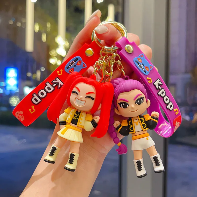 New Witch Hunter keychain KPOP cartoon girl group bag pendant
New Witch Hunter keychain KPOP cartoon girl group bag pendant