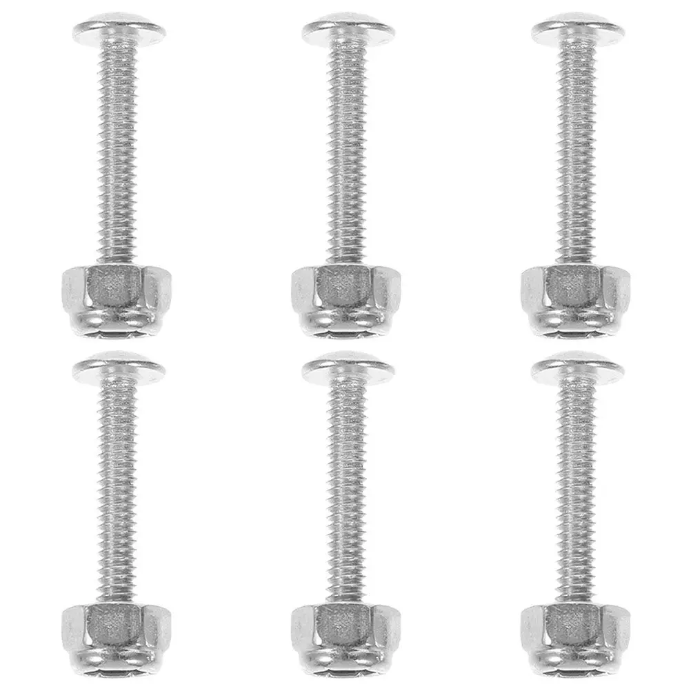 Набор из 6 прочных винтов и гаек для замены игроков в настольном футболе, комплект для ремонта футбольного стола, запчасти для настольного футбола
Набор из 6 прочных винтов и гаек для замены игроков в настольном футболе, комплект для ремонта футбольного стола, запчасти для настольного футбола