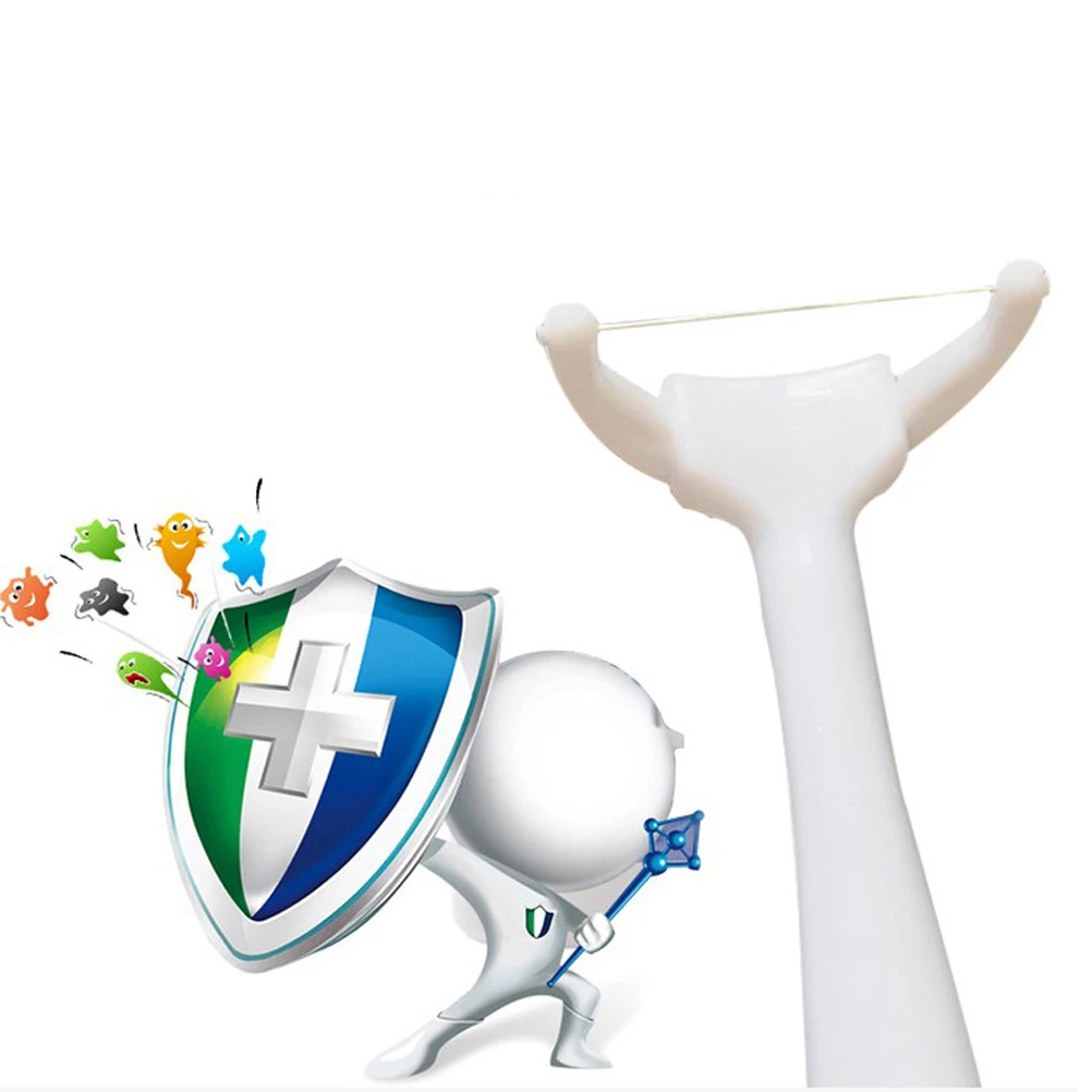 20pcs Replaceable Dental Floss Picks Ultra Thin Silk Wire Comfort Grip Non Slip Handle For Back Teeth Cleaning Plaque Remover
20pcs Replaceable Dental Floss Picks Ultra Thin Silk Wire Comfort Grip Non Slip Handle For Back Teeth Cleaning Plaque Remover